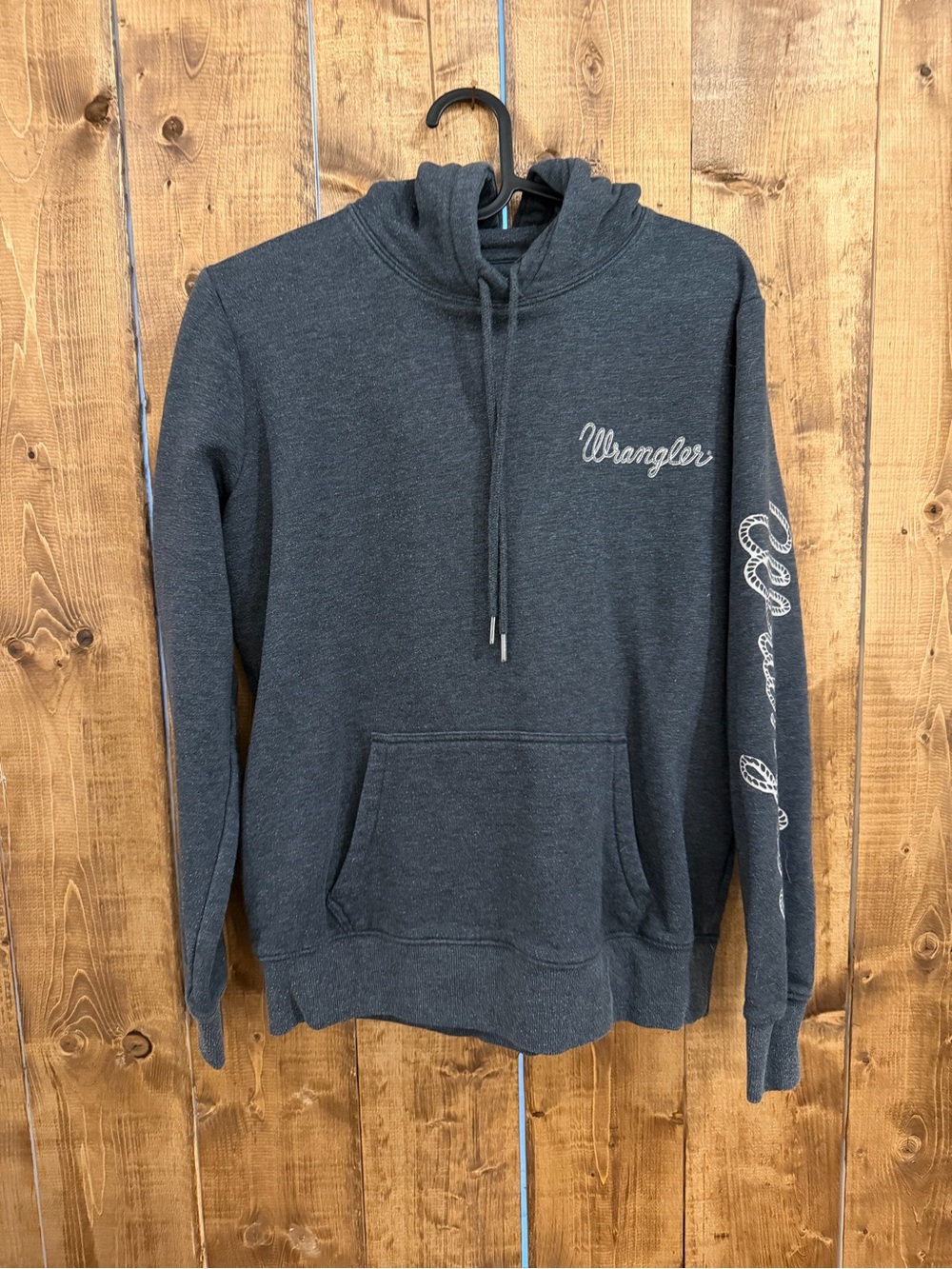 Wrangler Women’s Charcoal Hoodie Sweatshirt